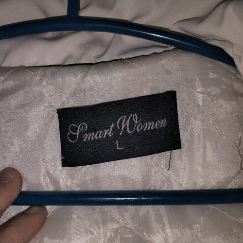 Spring-summer jacket used, white, size L
