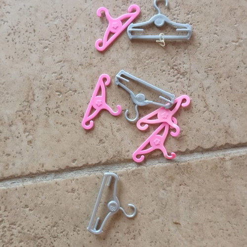 Barbie accessories used with dress, tops, hat, boots and fairy wings