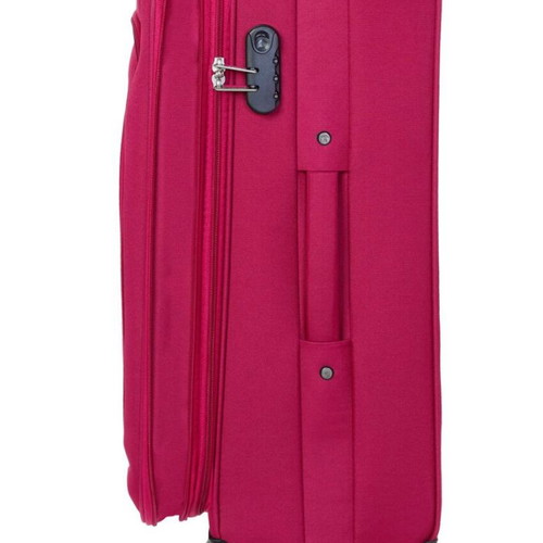 Diplomat ZC 444 suitcase set dark red, large and cabin