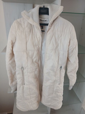 Long women's Bundero jacket off-white like new