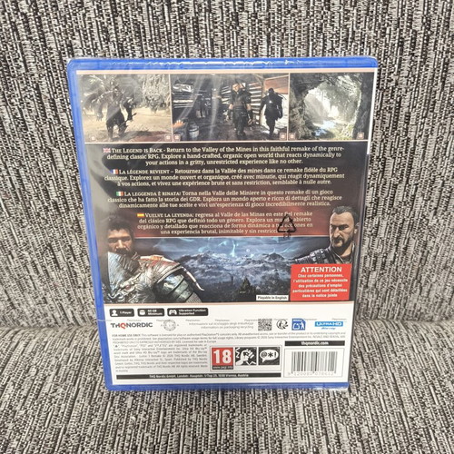 Gothic Remake PS5 game new, factory sealed