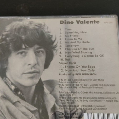 Dino Valente CD like new, folk
