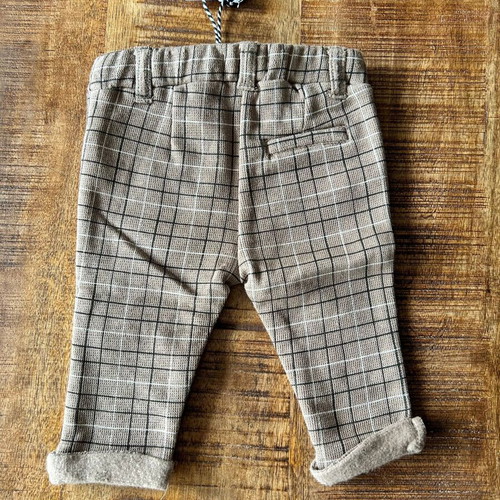 Sweet Petit checked baby trousers, size 62