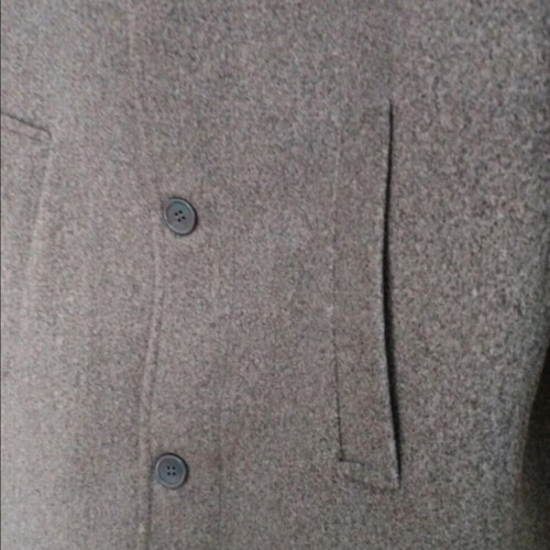 Men's winter coat like new, dark gray, size M