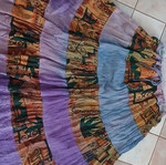 Boho maxi skirt patchwork from India