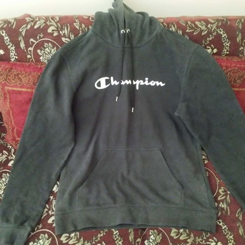 Champion black sweatshirt used, size L