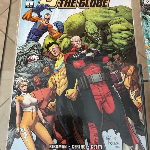 Guarding The Globe complete series 1-6, new, Image Comics 2010