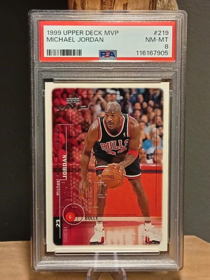 Κάρτα Michael Jordan 1999 Upper Deck MVP #219 σαν καινούργιο PSA 8