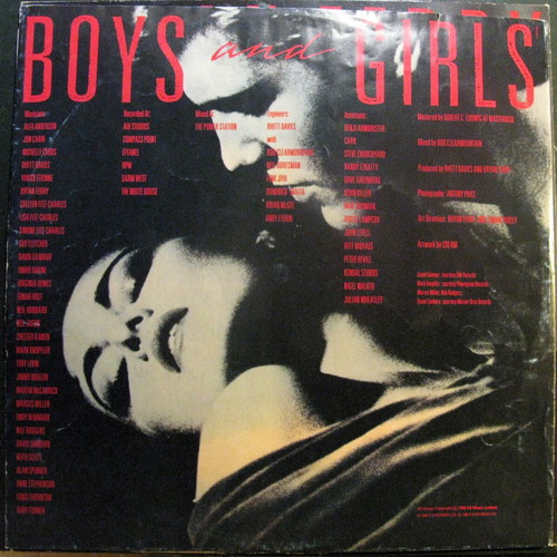 Boys and Girls LP Bryan Ferry used, rock