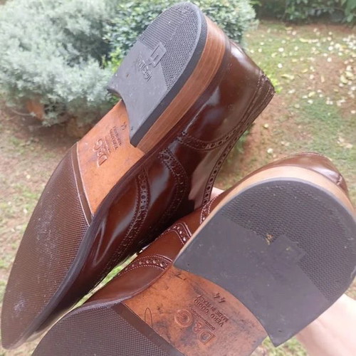 Dolce & Gabbana men's leather Brogue shoes size 44, like new