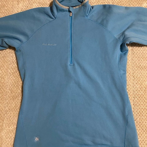 Mammut fleece shirt used, size L, blue