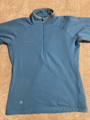 Mammut fleece shirt used, size L, blue