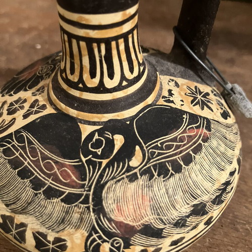 Small ceramic vase museum replica
