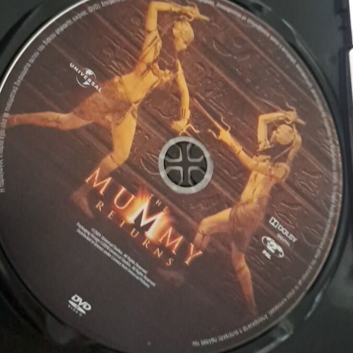 The Mummy Returns DVD like new, social genre, subtitles