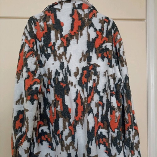 Multicolored shirt jacket like new camouflage style