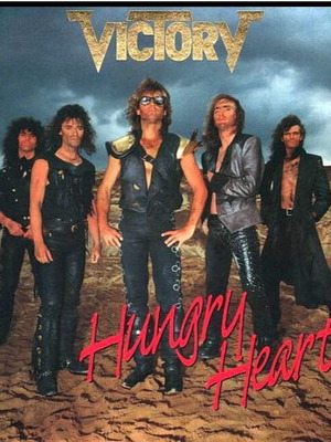 Victory Hungry Hearts record like new, rock 1987