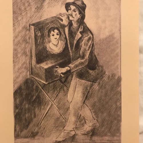 Lela Paschali Lithographs new, A Greece That Is Leaving, Lost Professions