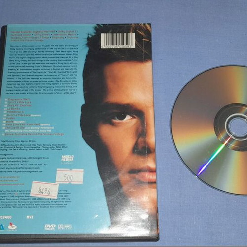 The Ricky Martin Video Collection DVD used