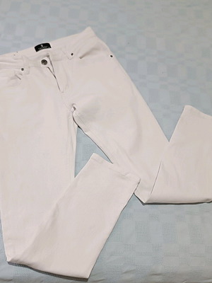 White skinny denim pants size M 38 like new