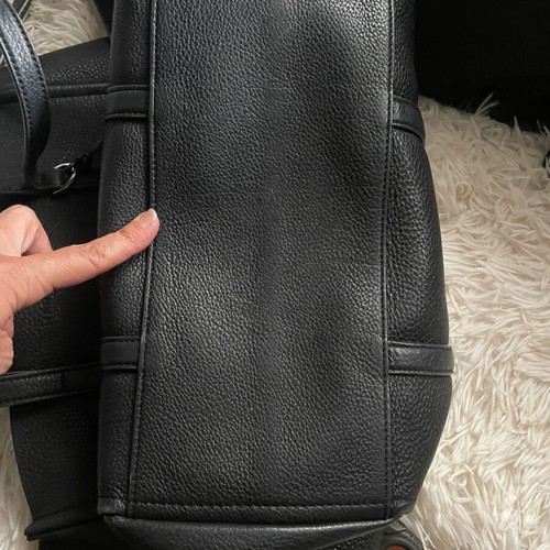 Marc Jacobs black tote bag like new, eco-leather