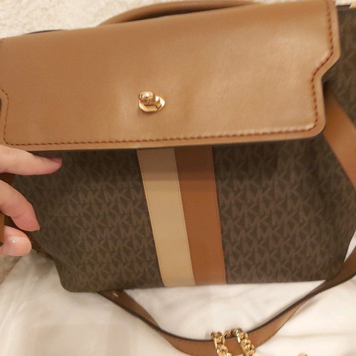 Michael Kors Hamilton Legacy bag new, backpack style, brown
