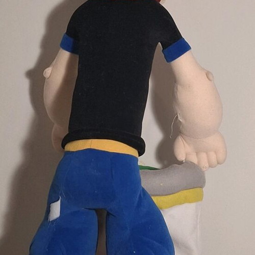Vintage Popeye used with basket 90s, 56cm collectible decoration