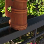 Wooden traditional handmade vessel like new
