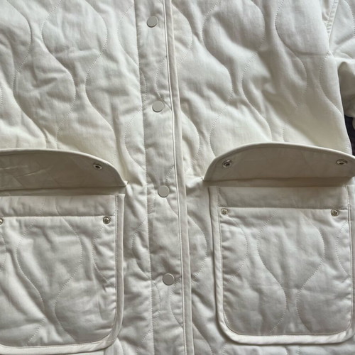Sezane jacket size 40 white like new