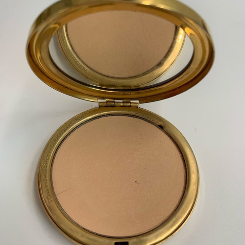 Estee Lauder Tom Ford Collection The Face Refillable Powder Compact used - Amber Nude