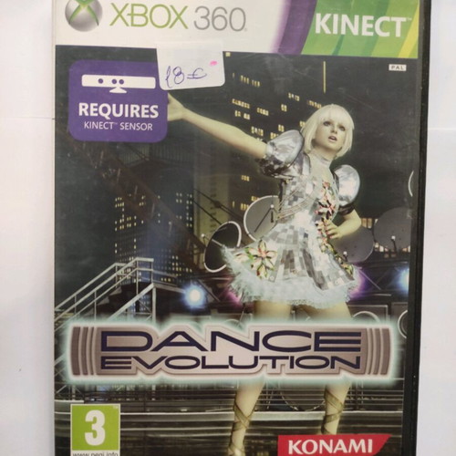 Xbox 360 Dance Evolution used