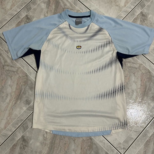 Nike tn vintage short-sleeve shirt like new, white and turquoise, size S