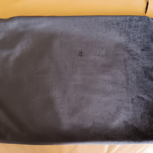 Decorative pillowcase two-sided blue, like new, 49x35 cm