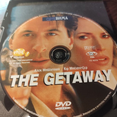 DVD The Getaway used, action adventure with subtitles