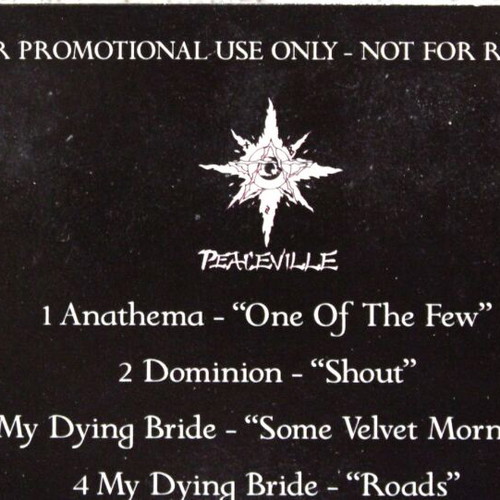 Peaceville X CD compilation used, promo edition 1998