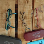Eyeglass frames used for myopia