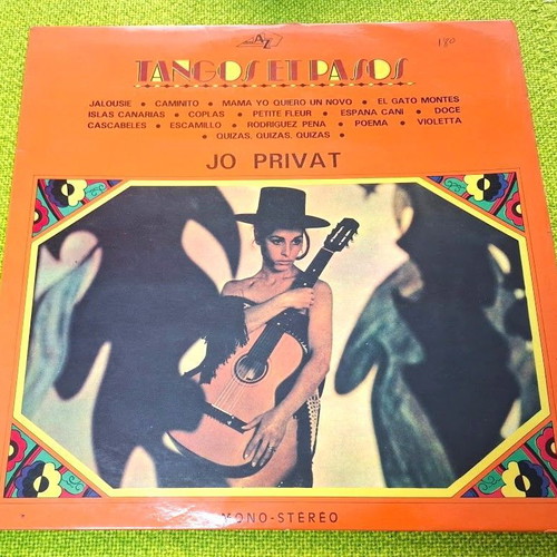 Jo Privat Tango Et Pasos Musette LP употребяван, латино жанр