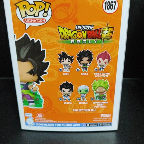 Funko Pop Dragonball Broly 1867 like new exclusive