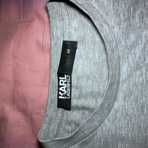 Karl Lagerfeld T-shirt like new, grey, size M