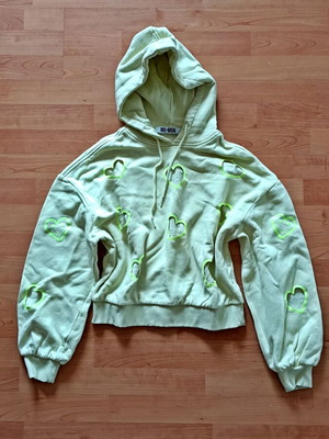 Nil + Mon hoodie used, yellow, size XS
