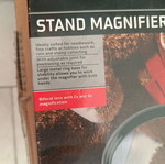 Stand magnifier like new, large