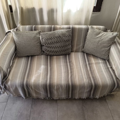 Two-Seater Sofa Bed like new with pull-out mattress