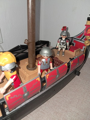 Playmobil ρωμαϊκή γαλέρα με φιγούρες