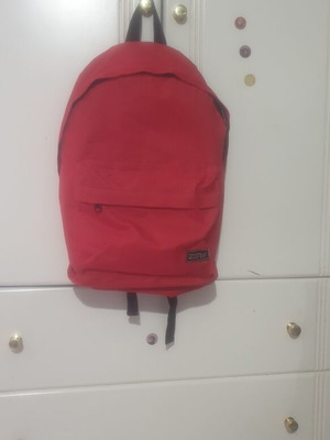 School backpack like new, red color