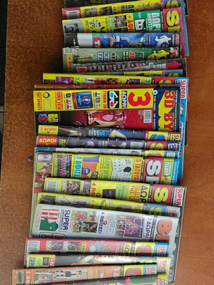 Sporty sports magazines used, set of 23 issues