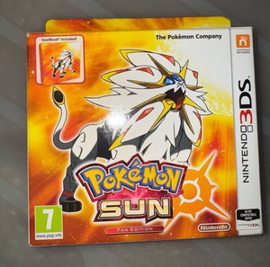 Pokemon sun steelbook σφραγισμένη