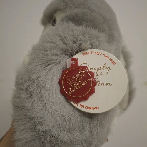 Medium Bunny Rabbit Vintage Plush Toy Set of 3 New with Tags by KEEL