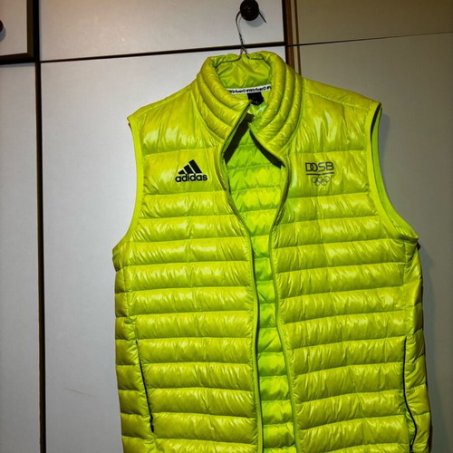 Adidas Rio 2016 DOSB vest like new, green, size M