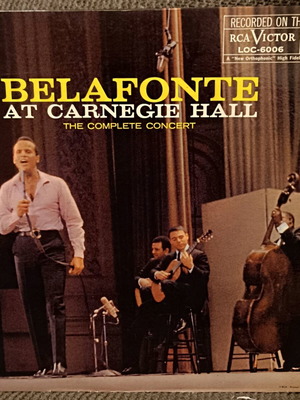 Harry Belafonte At Carnegie Hall vinyl 2 LP used