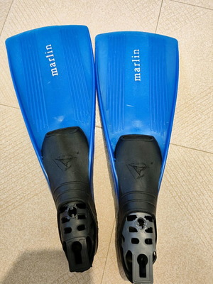 Marlin fins like new, size 33-34