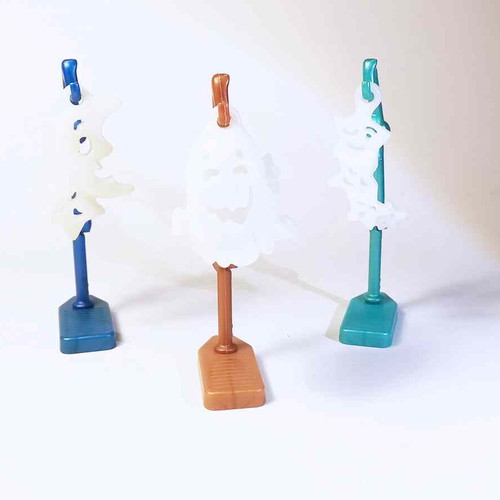 Kinder ghost figures used, pack of three